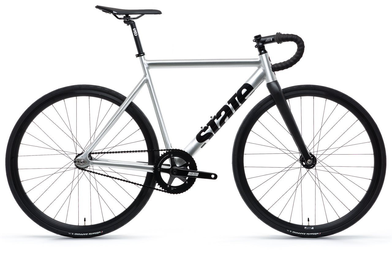 State Bicycle Co. 49 6061 Single Speed — Silver