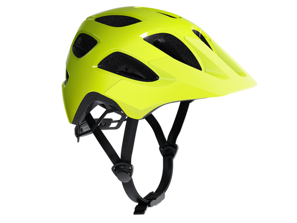 Trek Tyro helmet — Radioactive Yellow/Power Surge