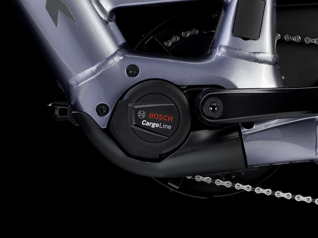 Trek Fetch+ 2 electric cargo bike, Galactic Grey