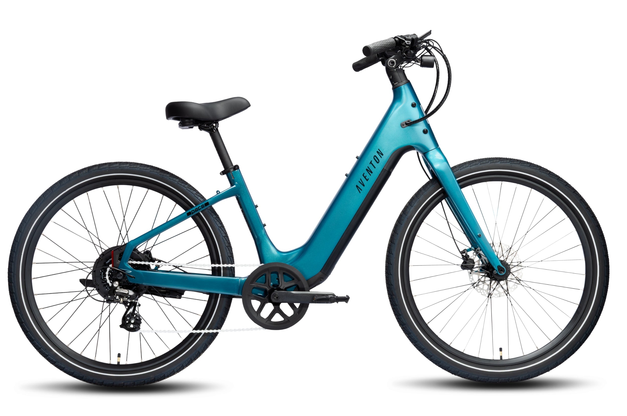 Aventon Pace 5 REC Step-Through E-Bike — Lagoon