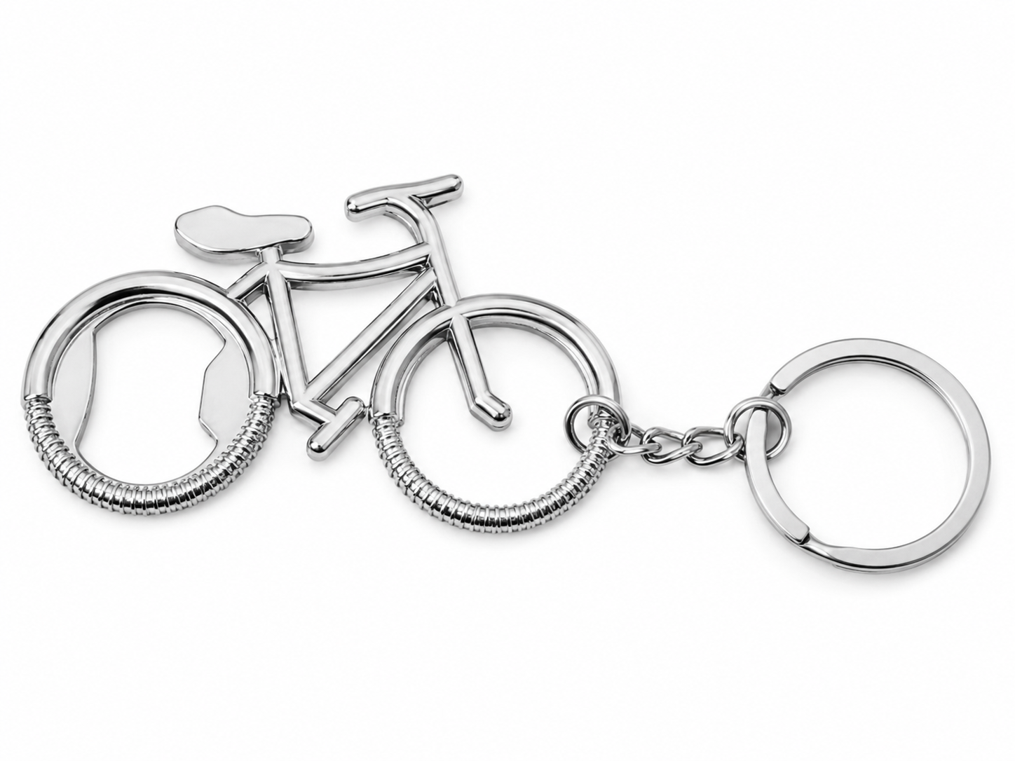 Bicycle Keychain and bottle opener