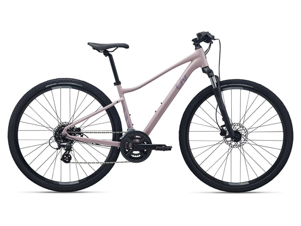Liv Rove 4 adventure gravel bike, X-Small, Rosy Brown