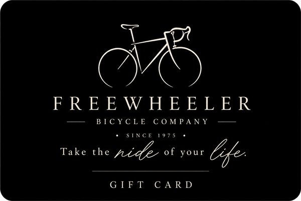 FreeWheeler Bicycle Gift Card — Davis CA Bike Shop
