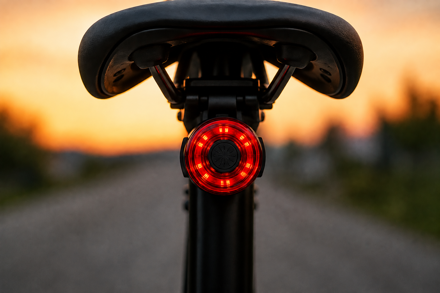Intelligent Sensing LED Bicycle Tail Light