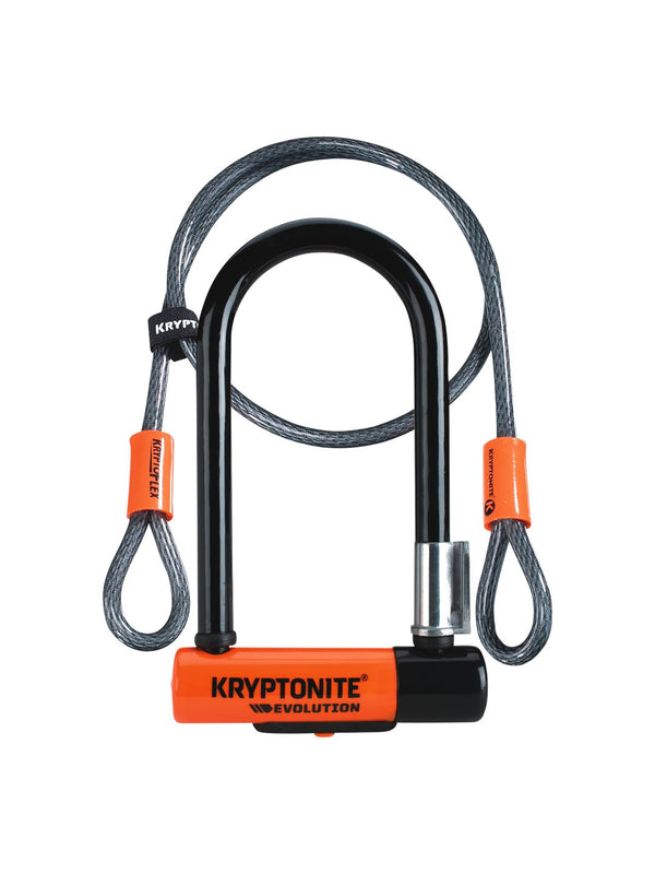 Kryptonite Evolution Mini 7 with 4' Flex Cable