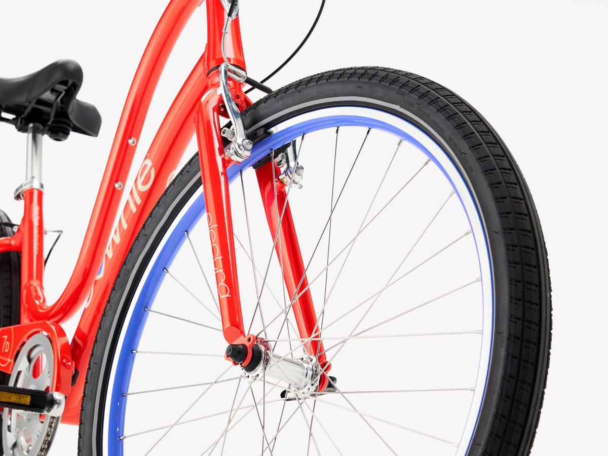 Electra Townie 7D Step-Thru Large — Poppy
