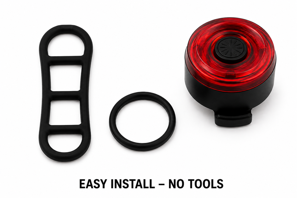 Intelligent Sensing LED Bicycle Tail Light