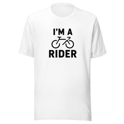 I'm a Rider unisex T-shirt from Freewheeler